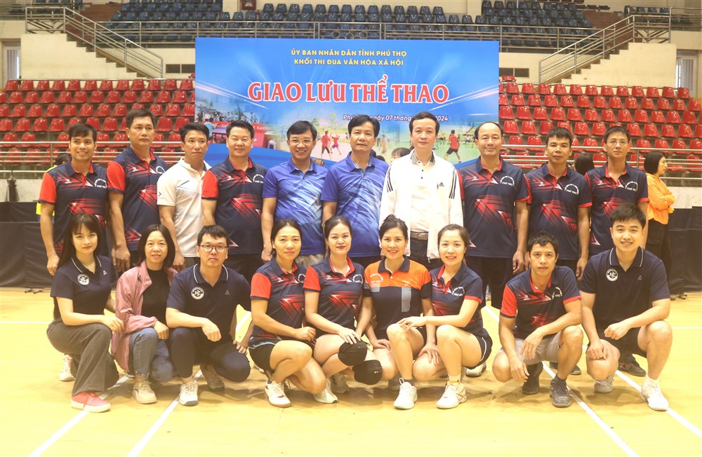 Giao lưu thể thao khối Văn hóa - Xã hội năm 2024