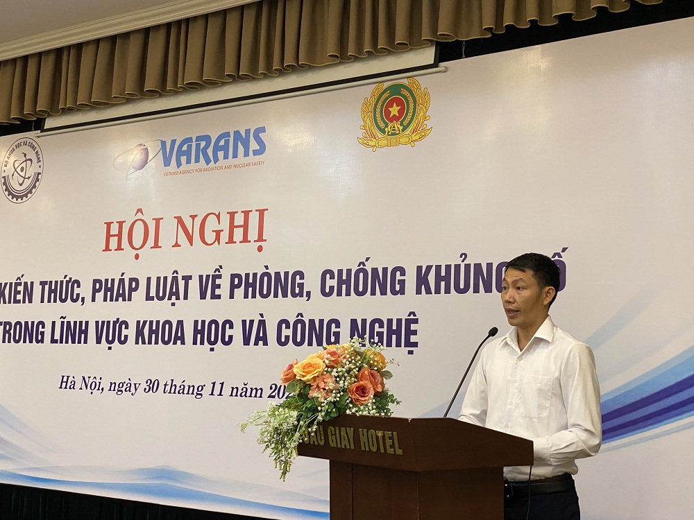 Phổ biến kiến thức, pháp luật về phòng, chống khủng bố trong lĩnh vực khoa học và công nghệ