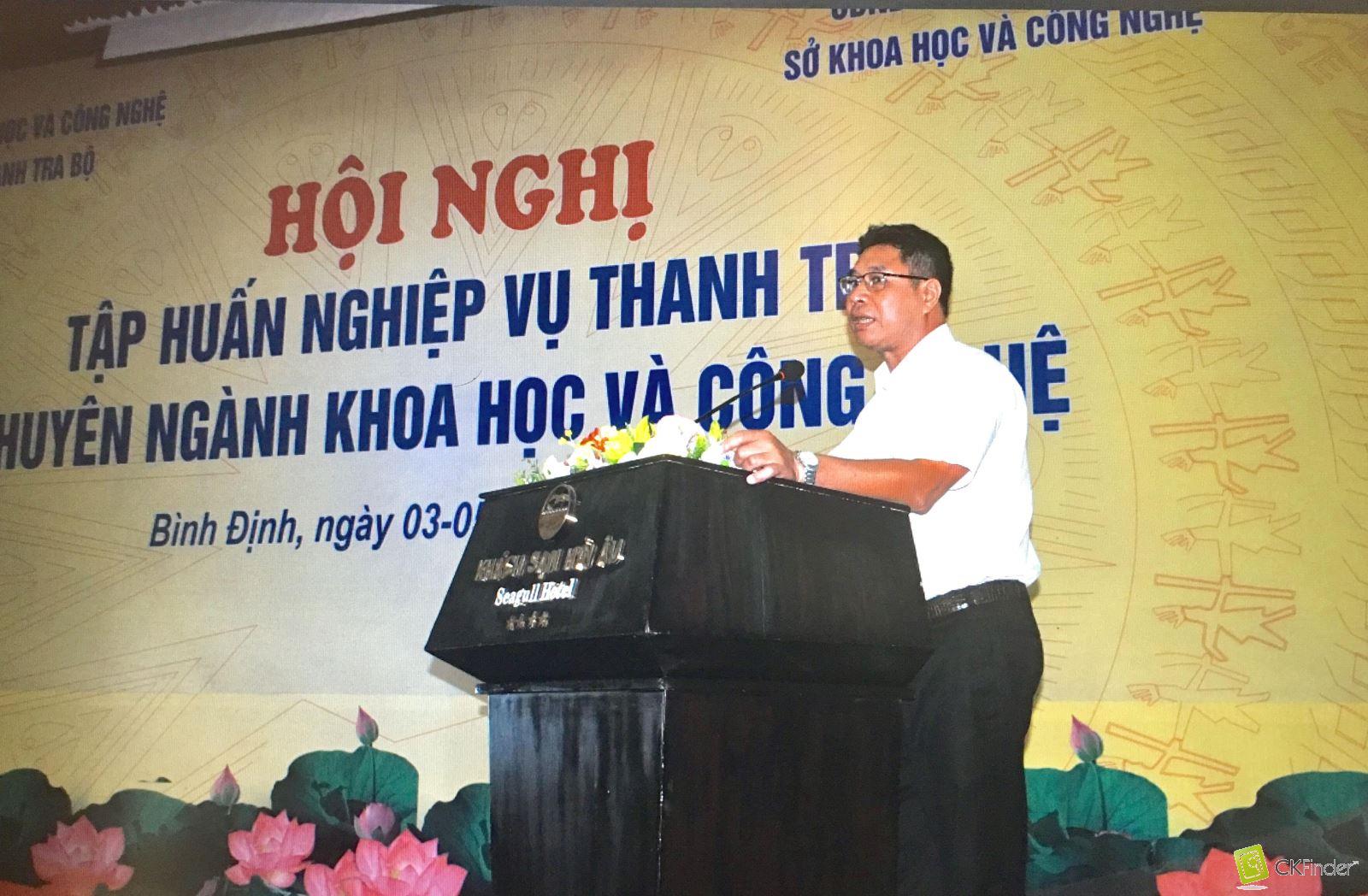 Thanh tra chuyên ngành KH&CN 2018 tập trung vào ba vấn đề “nóng”