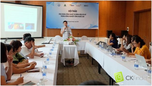 Ứng dụng công nghệ tự động hóa và IoT trong nông nghiệp công nghệ cao