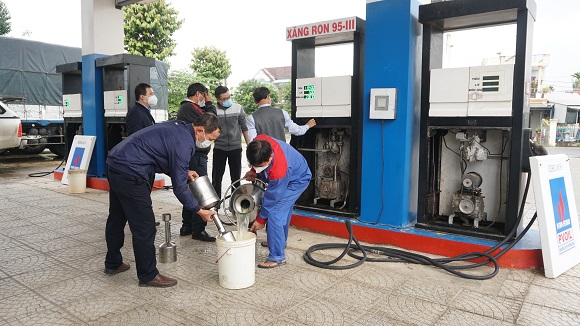 Kết luận Thanh tra về việc chấp hành các quy định của pháp luật về tiêu chuẩn, đo lường, chất lượng trong kinh doanh xăng dầu trên địa bàn tỉnh Phú Thọ