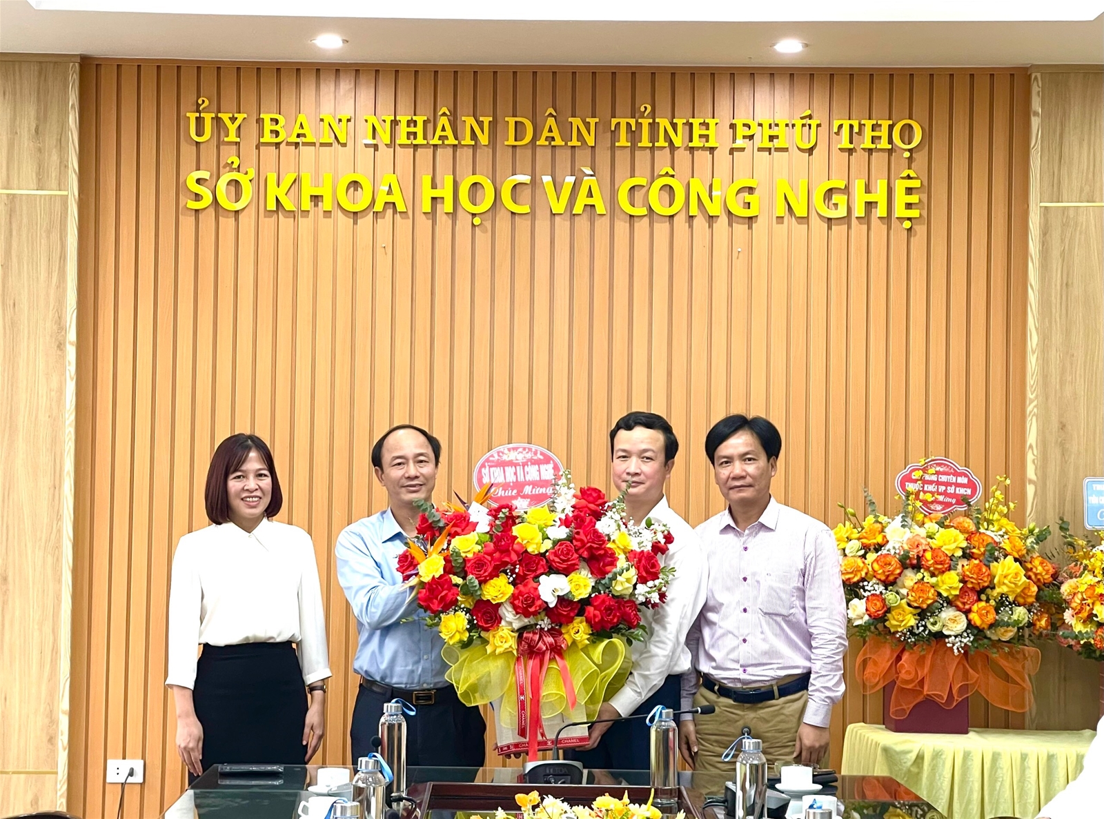 Sở Khoa học và Công nghệ gặp mặt, đón tân Giám đốc mới