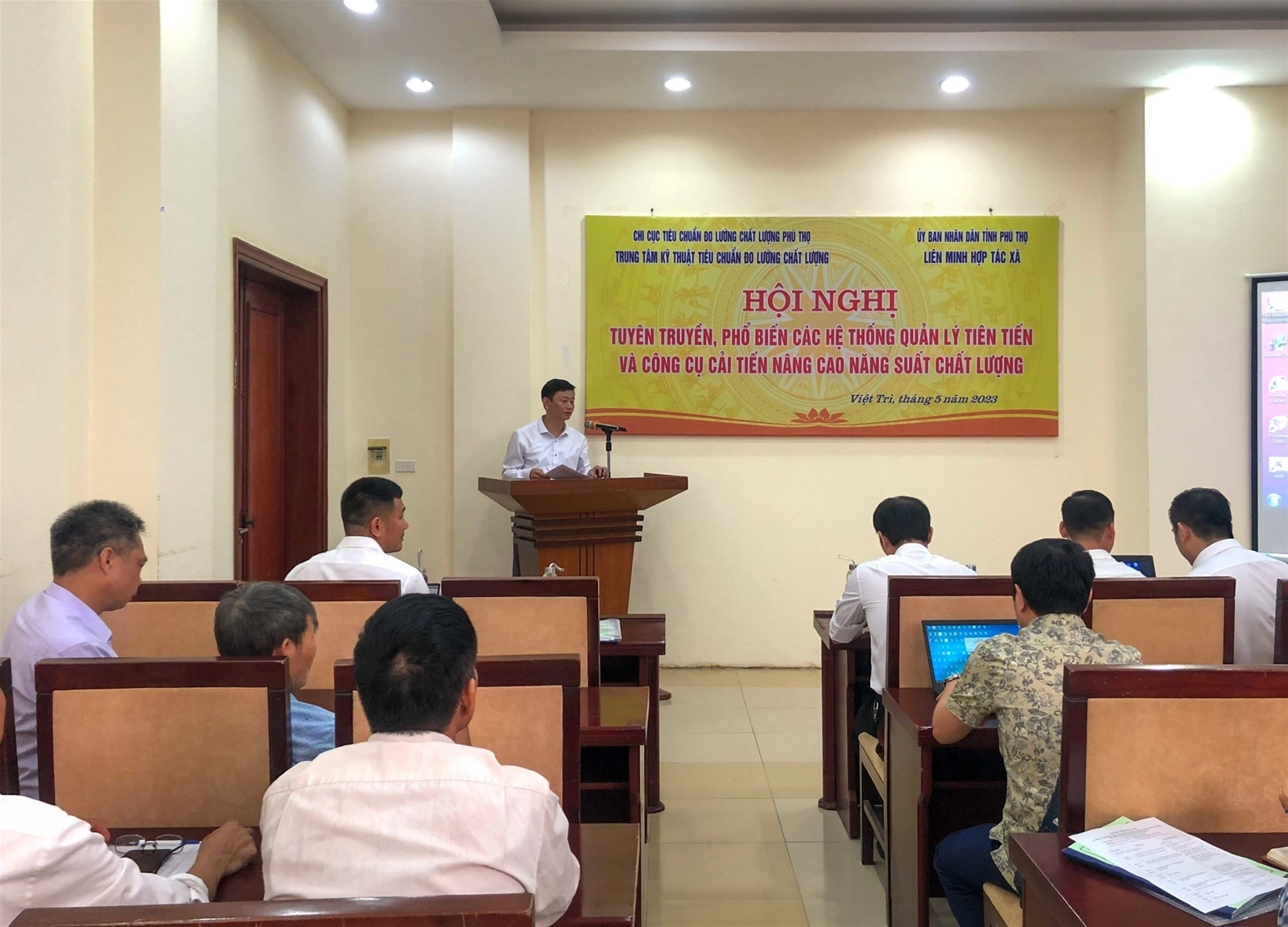 Hội nghị: Áp dụng các hệ thống quản lý tiên tiến và công cụ cải tiến nhằm nâng cao năng suất chất lượng tại các tổ chức, doanh nghiệp trên địa bàn tỉnh Phú Thọ