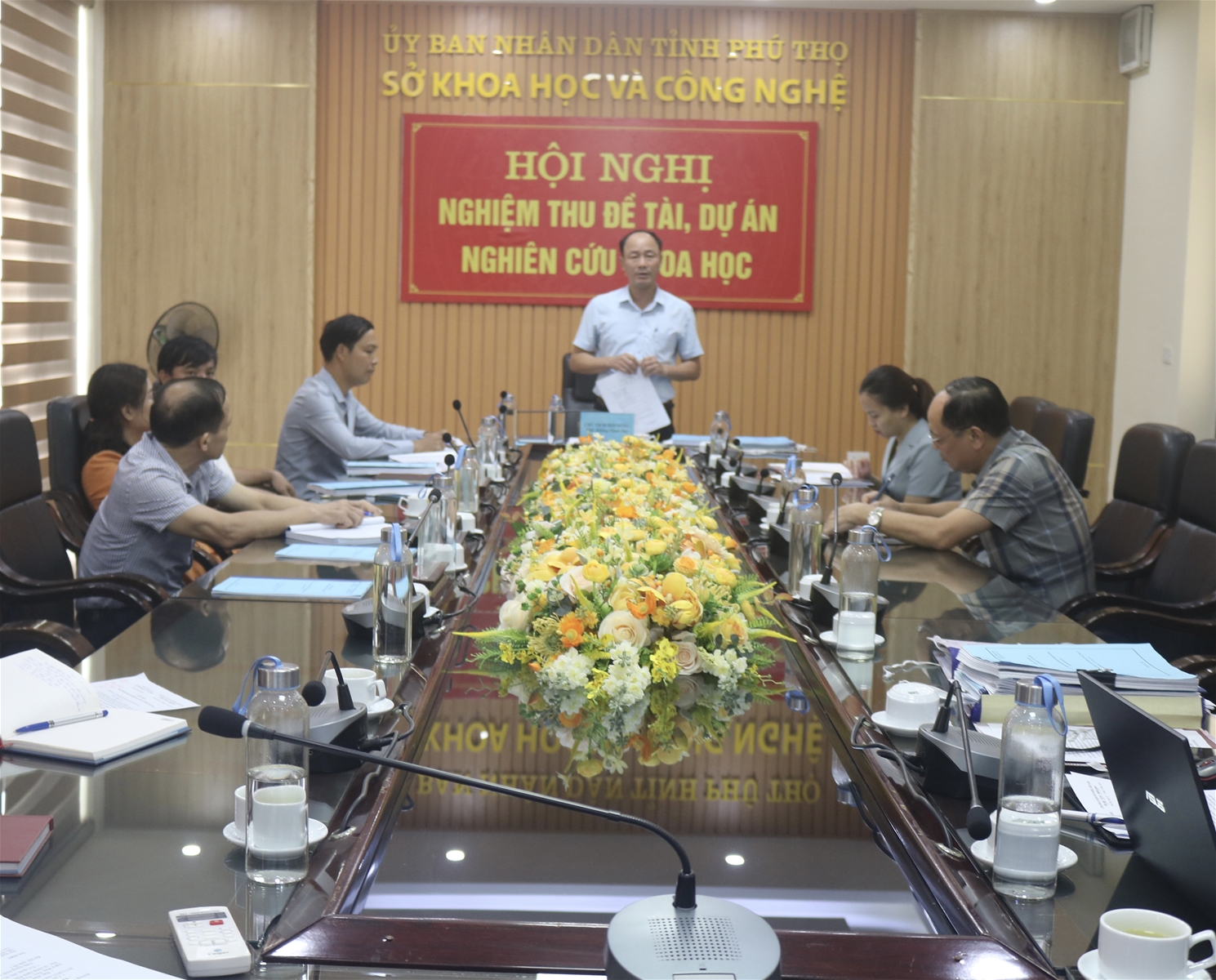 Nghiệm thu dự án:  Xây dựng mô hình bưởi Diễn đạt chứng nhận hữu cơ trên địa bàn tỉnh Phú Thọ