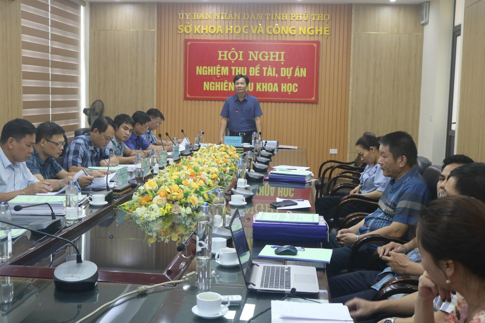 Nghiệm thu dự án cấp nhà nước thuộc Chương trình Nông thôn miền núi - ủy quyền địa phương quản lý: “Ứng dụng tiến bộ khoa học công nghệ xây dựng mô hình sản xuất và nuôi thương phẩm cá Nheo Mỹ tại Phú Thọ”