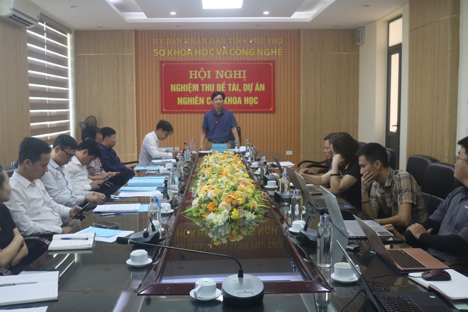 Nghiệm thu đề tài nghiên cứu KH&CN “Nghiên cứu ứng dụng trí tuệ nhân tạo xây dựng phần mềm truy xuất thông tin và quản lý tài nguyên thực vật tại tỉnh Phú Thọ”