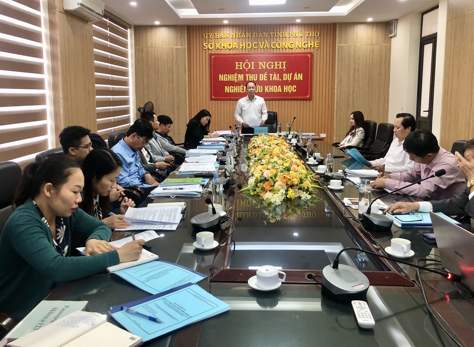 Nghiệm thu cấp tỉnh đề tài: Điều tra, khảo sát thực trạng, đề xuất giải pháp quản lý, chăm sóc, bảo tồn một số cây cổ thụ có giá trị trên địa bàn tỉnh Phú Thọ