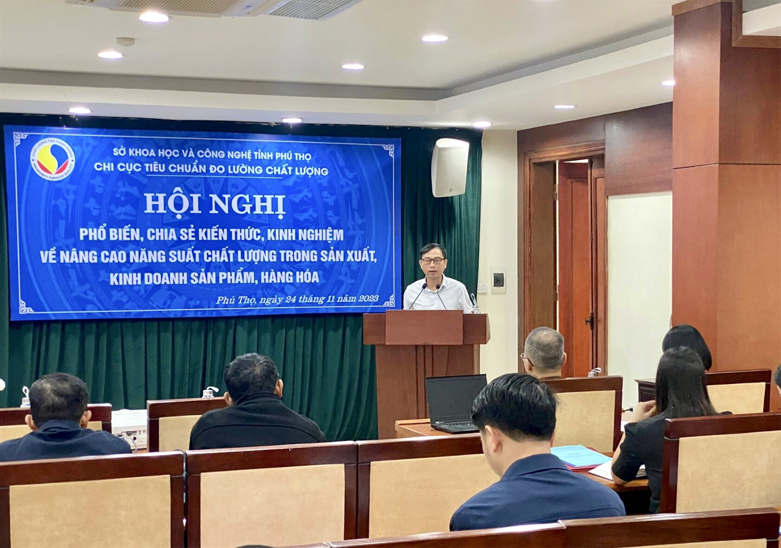 Hội nghị phổ biến, chia sẻ kiến thức, kinh nghiệm về nâng cao năng suất chất  lượng trong sản xuất, kinh doanh sản phẩm, hàng hóa