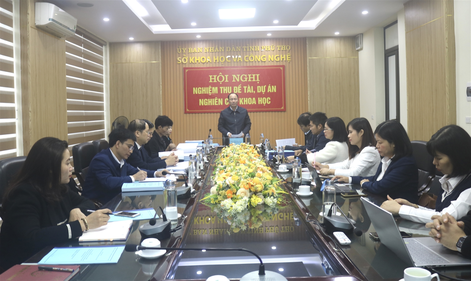 Nghiệm thu Dự án: Xây dựng mô hình không gian trải nghiệm và trải nghiệm hướng nghiệp cho học sinh phổ thông tại trường Đại học Hùng Vương theo chương trình giáo dục phổ thông 2018