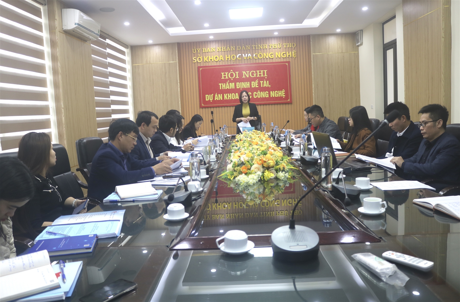 Thẩm định thuyết minh dự án KH&CN cấp tỉnh: Xây dựng mô hình thanh niên tham gia chuyển đổi số phục vụ công tác quảng bá, giới thiệu các địa chỉ đỏ, địa chỉ văn hóa, du lịch tâm linh trên địa bàn tỉnh Phú Thọ