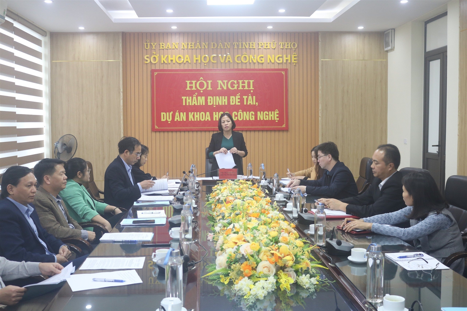 Thẩm định dự án KH&CN: Xây dựng và triển khai hệ thống quản lý “Chỉ dẫn địa lý” gắn với truy xuất nguồn gốc sản phẩm Gà nhiều cựa Tân Sơn, tỉnh Phú Thọ