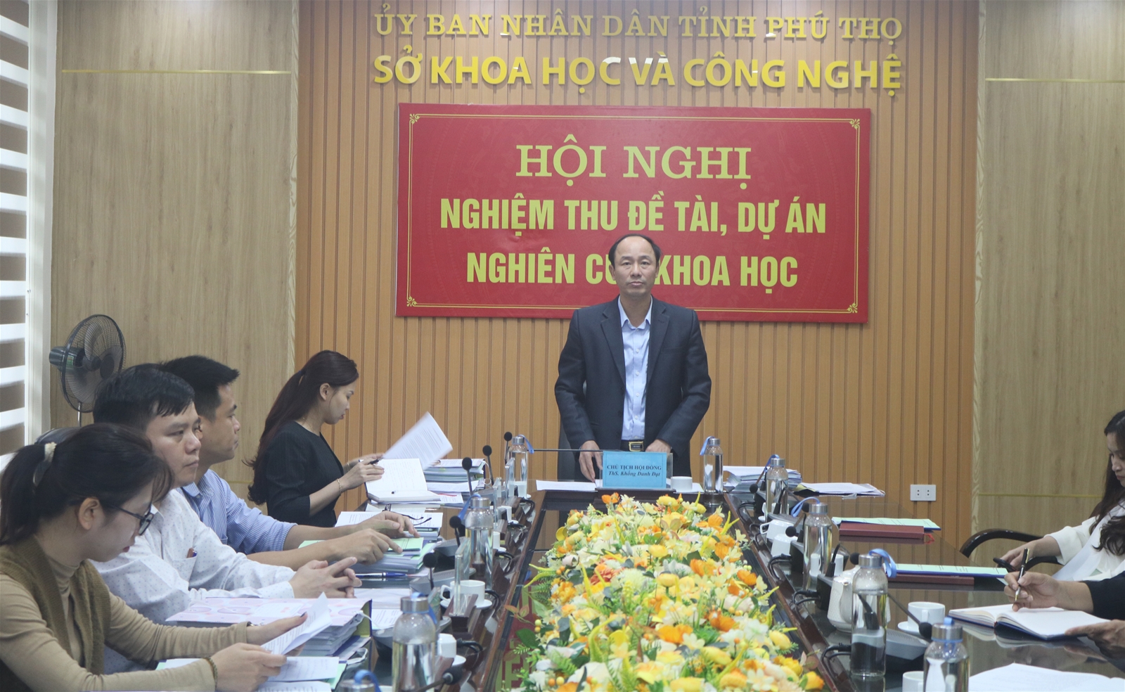 Nghiệm thu dự án: Ứng dụng công nghệ phantom trong kiểm định các thiết bị X-quang chẩn đoán y tế trên địa bàn tỉnh Phú Thọ