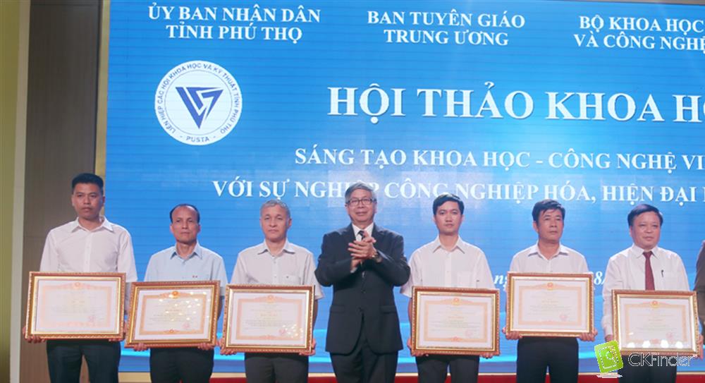 Hội thảo khoa học “Sáng tạo khoa học - công nghệ với sự nghiệp công nghiệp hóa, hiện đại hóa đất nước”