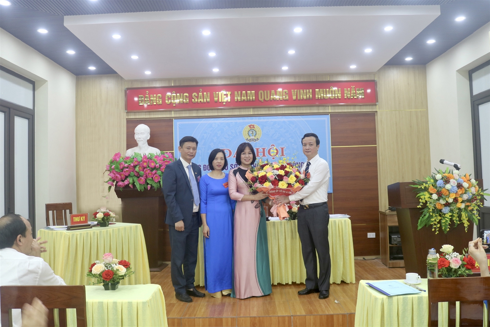 Đại hội Công đoàn Sở Khoa học và Công nghệ nhiệm kỳ 2023-2028 thành công tốt đẹp