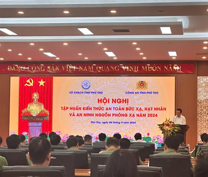 Hội nghị tập huấn về an toàn bức xạ và hạt nhân năm 2024