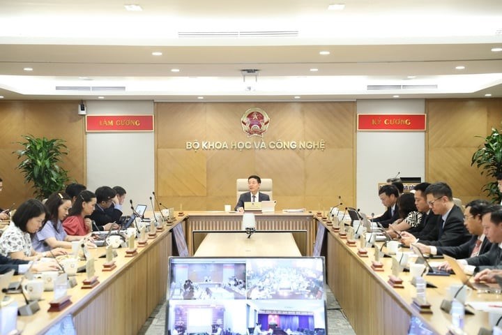 Hội nghị giao ban công tác quản lý nhà nước tháng 8/2025 của Bộ Khoa học và Công nghệ