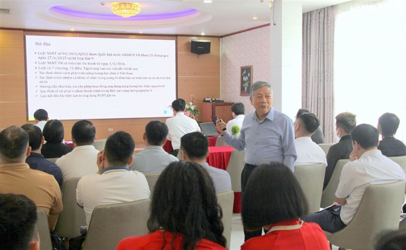 Phú Thọ tăng cường công tác quản lý nhà nước trong lĩnh vực Năng lượng nguyên tử