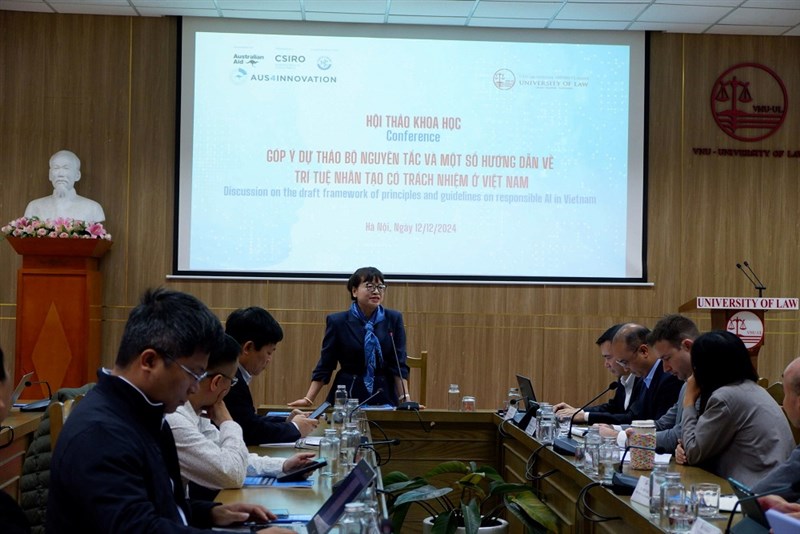 Xây dựng Bộ nguyên tắc trí tuệ nhân tạo có trách nhiệm đáp ứng bối cảnh Việt Nam