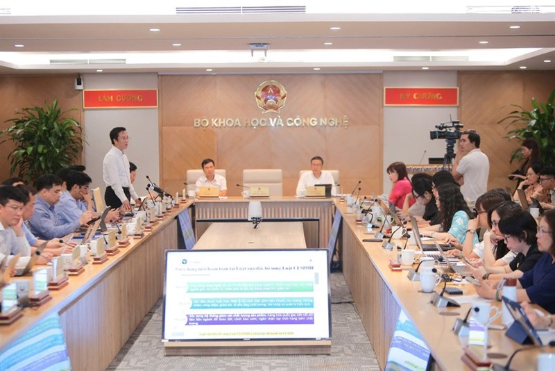 Họp báo giới thiệu 5 Luật do Bộ Khoa học và Công nghệ chủ trì soạn thảo vừa được Quốc hội khóa XV thông qua