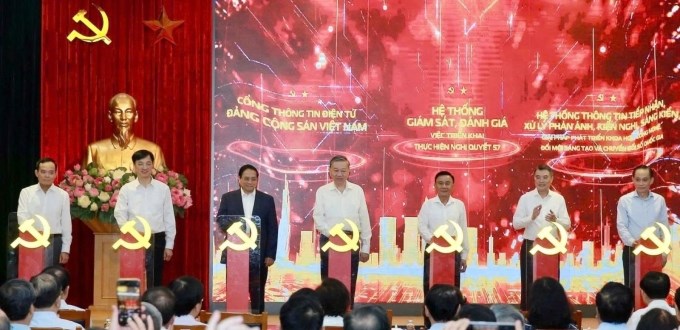 Ra mắt hệ thống giám sát Nghị quyết 57 về đột phá phát triển khoa học công nghệ