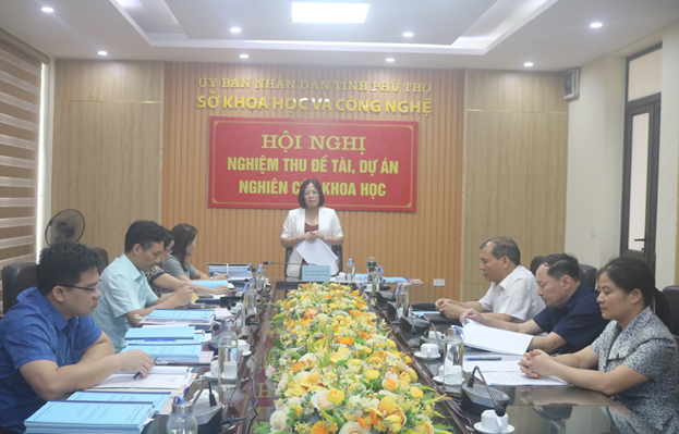 Nghiệm thu đề tài khoa học: “Nghiên cứu, tu bổ, tôn tạo một số di tích lịch sử cụm di tích thành Hưng Hóa, huyện Tam Nông, tỉnh Phú Thọ”