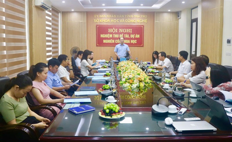 Nghiệm thu đề tài cấp tỉnh: Đánh giá thực trạng, xây dựng mô hình phòng và quản lý một số bệnh không lây nhiễm ở người cao tuổi tỉnh Phú Thọ