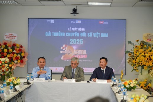 Lễ phát động Giải thưởng chuyển đổi số Việt Nam năm 2025