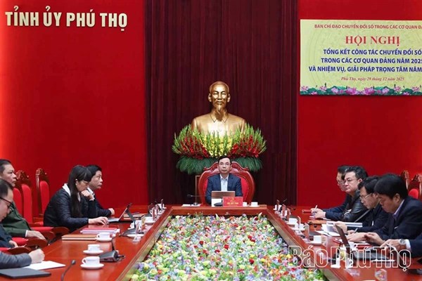 Triển khai nhiệm vụ công tác chuyển đổi số trong các cơ quan Đảng năm 2026