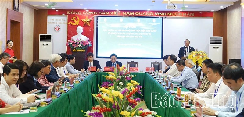 Giải pháp đột phá thực hiện Nghị quyết số 57-NQ/TW của Bộ Chính trị trên địa bàn tỉnh Phú Thọ