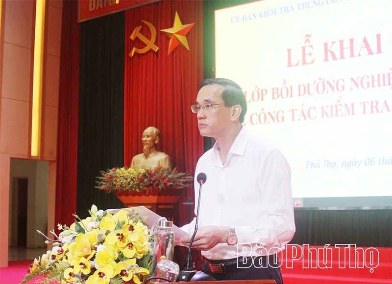 Khai mạc lớp tập huấn, bồi dưỡng nghiệp vụ chuyên sâu về công tác kiểm tra, giám sát năm 2025