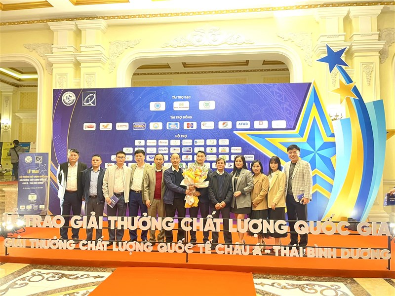 Công ty Cổ phần bia Sài Gòn - Phú Thọ vinh dự nhận giải vàng chất lượng quốc gia