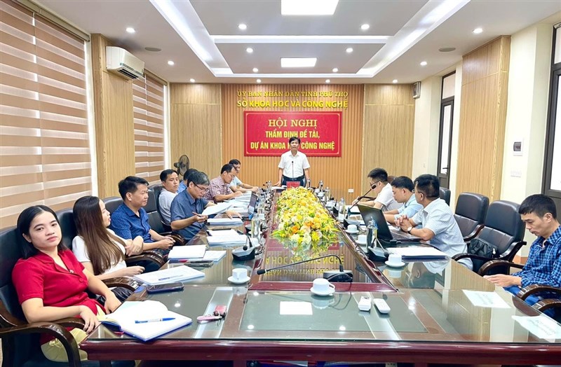 HỘI NGHỊ THẨM ĐỊNH HỒ SƠ THUYẾT MINH DỰ ÁN KHOA HỌC VÀ CÔNG NGHỆ CẤP TỈNH