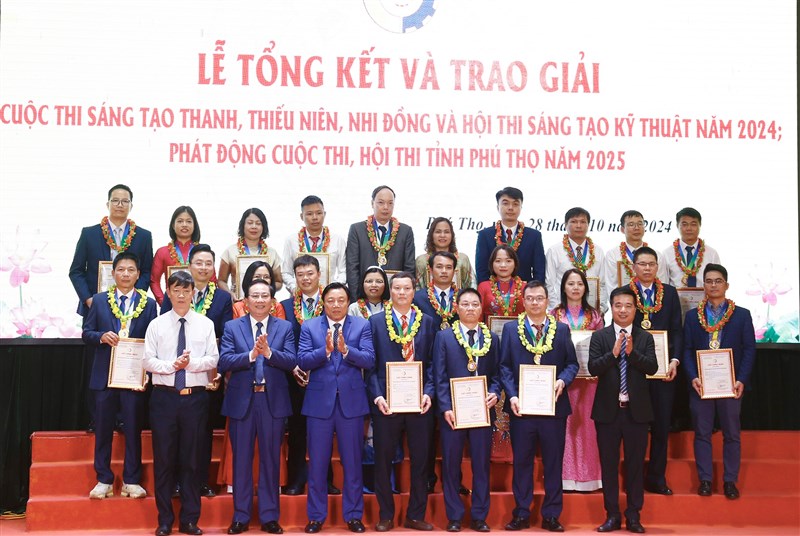 Trao giải Cuộc thi sáng tạo thanh, thiếu niên, nhi đồng và Hội thi sáng tạo kỹ thuật