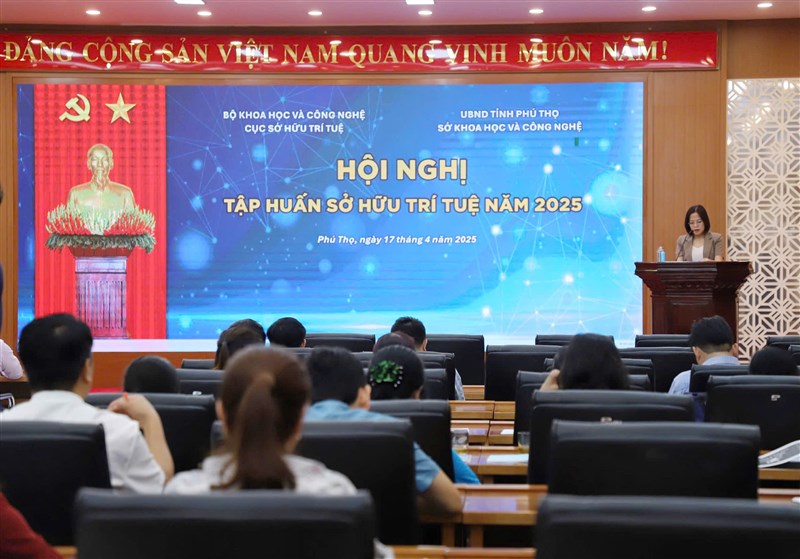 Sở Khoa học và Công nghệ Phú Thọ tổ chức Tập huấn kiến thức về sở hữu trí tuệ năm 2025