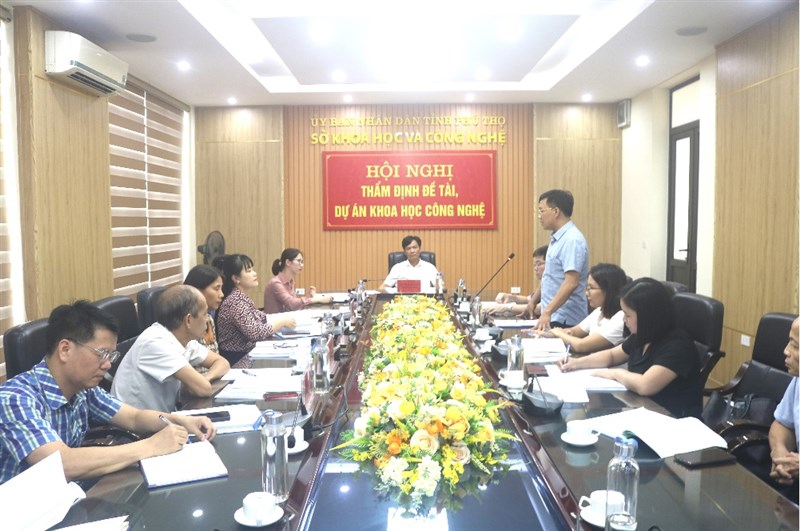 Thẩm định thuyết minh dự án khoa học và công nghệ cấp tỉnh thuộc Chương trình phát triển tài sản trí tuệ đến năm 2030