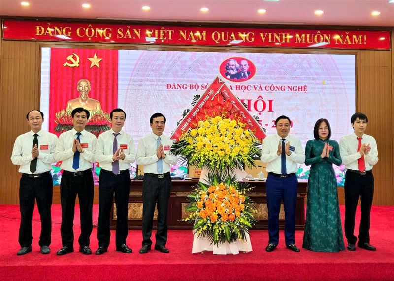 Đại hội Đảng bộ Sở Khoa học và Công nghệ tỉnh Phú Thọ nhiệm kỳ 2025 - 2030