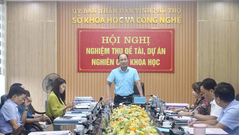 Nghiệm thu Dự án “Xây dựng mô hình liên kết tiêu thụ các sản phẩm OCOP và nông sản cho hội viên Hội nông dân trên địa bàn tỉnh Phú Thọ”