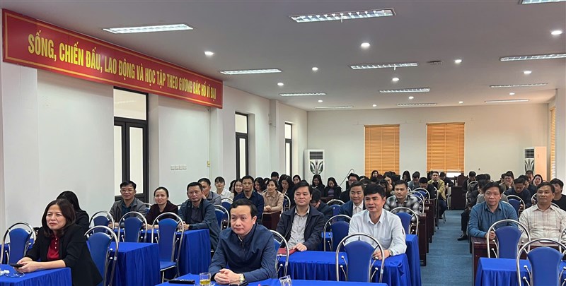 Sở Khoa học và Công nghệ tham dự Hội nghị toàn quốc quán triệt Nghị quyết Đại hội đại biểu toàn quốc lần thứ XIV của Đảng