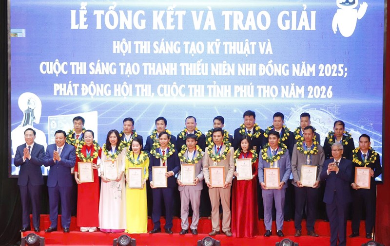 Tổng kết và trao giải Hội thi sáng tạo kỹ thuật tỉnh và Cuộc thi sáng tạo Thanh thiếu niên nhi đồng tỉnh năm 2025