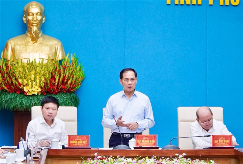 Phó Thủ tướng Chính phủ Bùi Thanh Sơn làm việc với tỉnh Phú Thọ