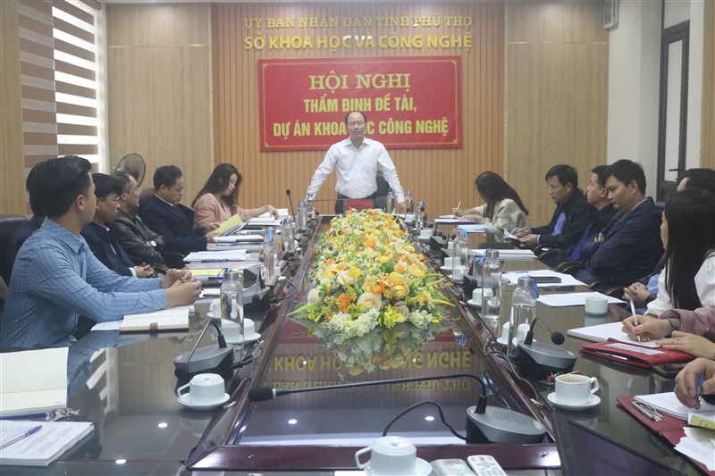 Thẩm định thuyết minh dự án: Ứng dụng tiến bộ kỹ thuật nâng cao hiệu quả quản lý nhà nước và chất lượng hoạt động dịch vụ kiểm định một số thiết bị y tế trên địa bàn tỉnh Phú Thọ