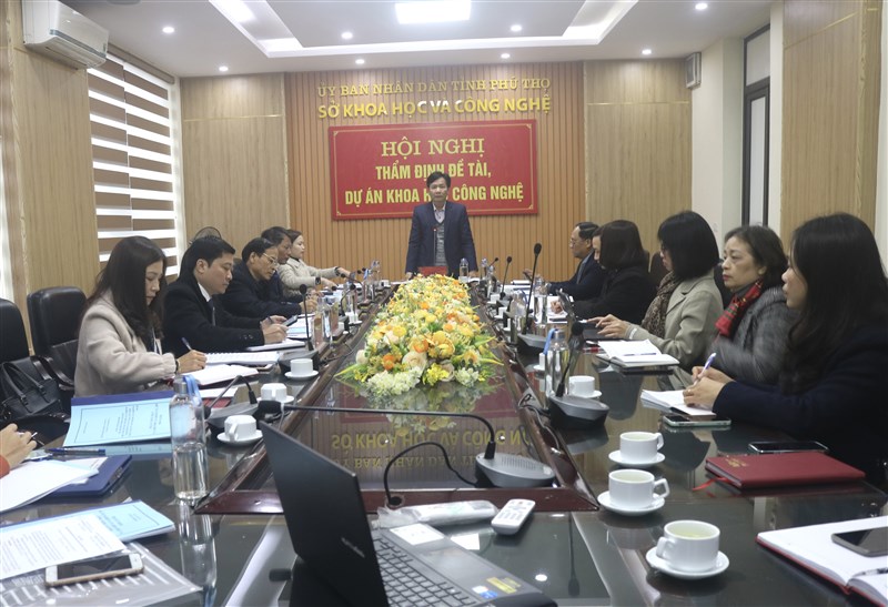 Hội nghị thẩm định thuyết minh đề tài khoa học và công nghệ cấp tỉnh năm 2024