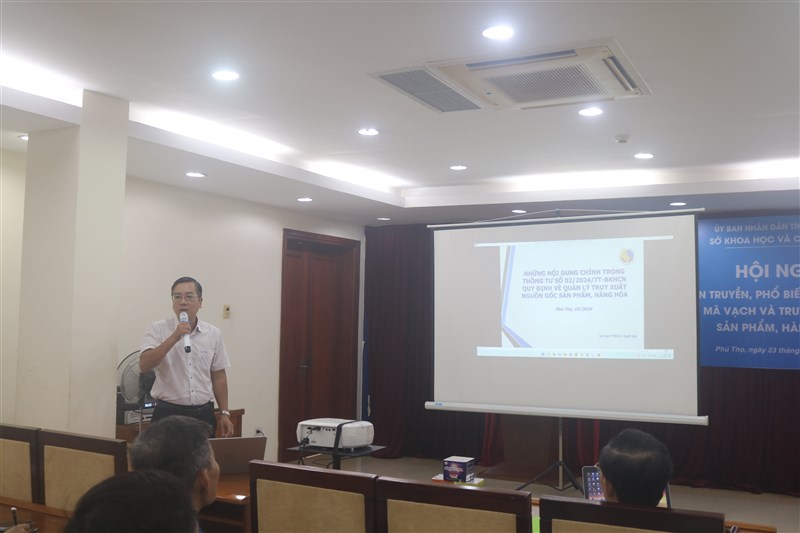 Hội nghị tuyên truyền, phổ biến các quy định về mã số mã vạch và truy xuất nguồn gốc sản phẩm, hàng hóa