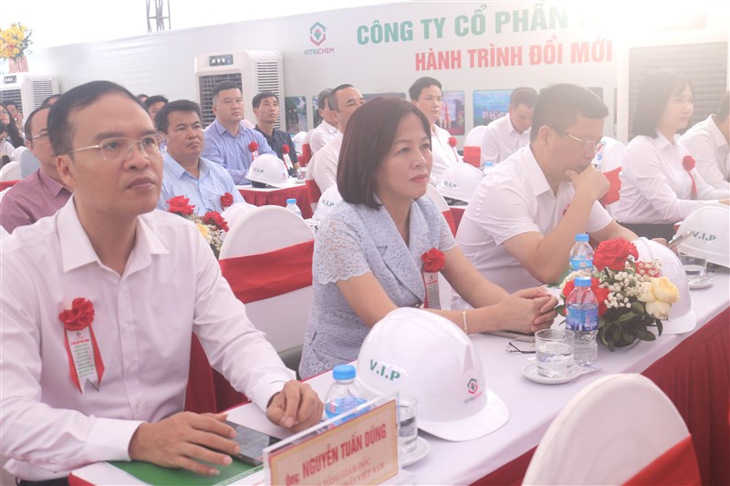 Lễ khánh thành và gắn biển Dự án đầu tư dây chuyền công nghệ sản xuất chất khử trùng các nguồn nước phục vụ sinh hoạt và nuôi trồng thuỷ sản 