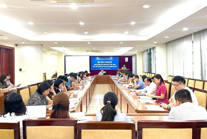 Hội thảo chuyên đề: Đánh giá nội bộ hệ thống quản lý chất lượng TCVN ISO 9001:2015 tại các cơ quan hành chính Nhà nước