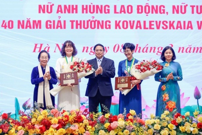 Hai nhà khoa học nữ được trao giải thưởng Kovalevskaia 2024
