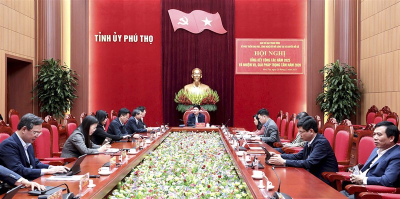 Ban Chỉ đạo Trung ương về phát triển khoa học, công nghệ đổi mới sáng tạo và chuyển đổi số triển khai nhiệm vụ, giải pháp trọng tâm năm 2026