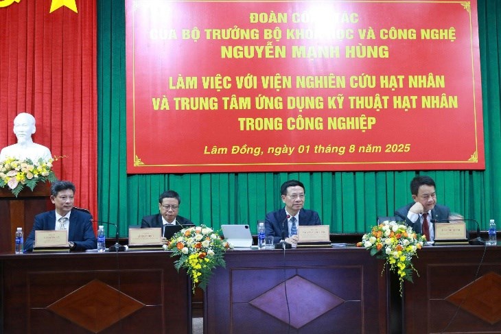 Viện Nghiên cứu hạt nhân có sứ mệnh lớn lao và duy nhất trở thành Trung tâm đào tạo, thực hành quốc gia về năng lượng hạt nhân