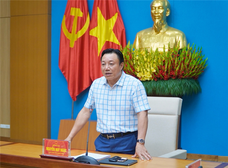 Khẩn trương chuẩn bị Lễ công bố Nghị quyết, Quyết định của Trung ương, địa phương về sắp xếp tổ chức bộ máy và đơn vị hành chính tỉnh Phú Thọ và vận hành tổng thể các hệ thống thông tin dùng chung