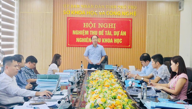 Nghiệm thu Dự án “Xây dựng mô hình trồng quế hữu cơ gắn với liên kết tiêu thụ sản phẩm trên địa bàn tỉnh Phú Thọ”